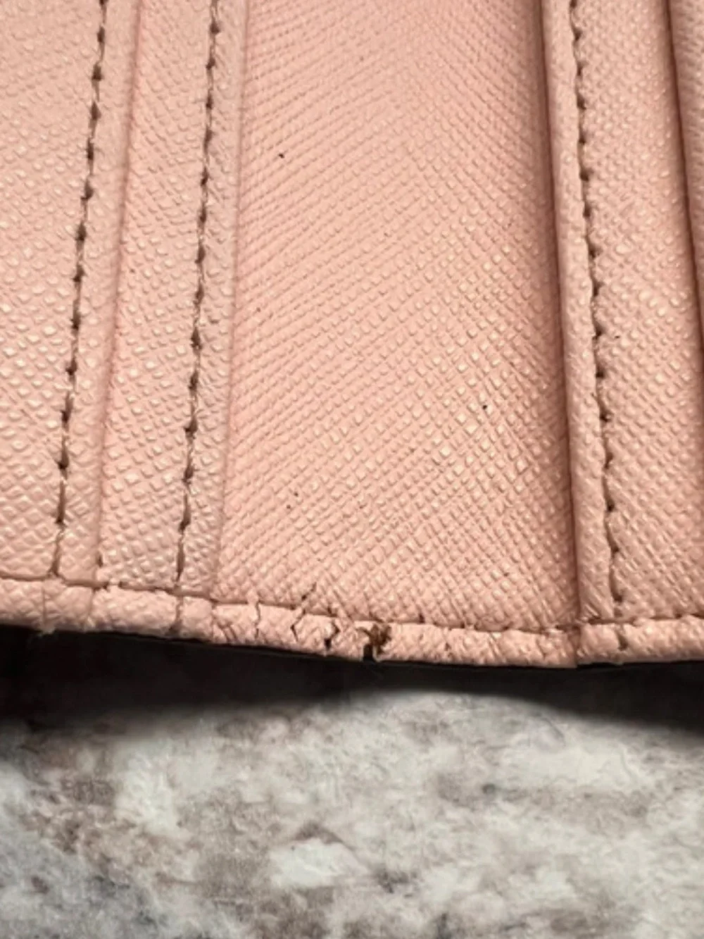 Kate Spade New York Two-Tone Pink and Black Zip Wallet